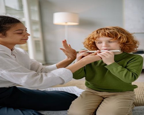 One-on-one instruction showing personalized learning approach